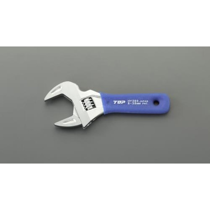 エスコ EA530JC-14 184mm/49mmワイドモンキーレンチ(薄口/ショートサイズ) 1個(ご注文単位1個)【直送品】