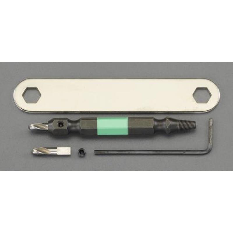 エスコ EA584AB-3 M6-8ドリル付エキストラクター 1個（ご注文単位1個）【直送品】