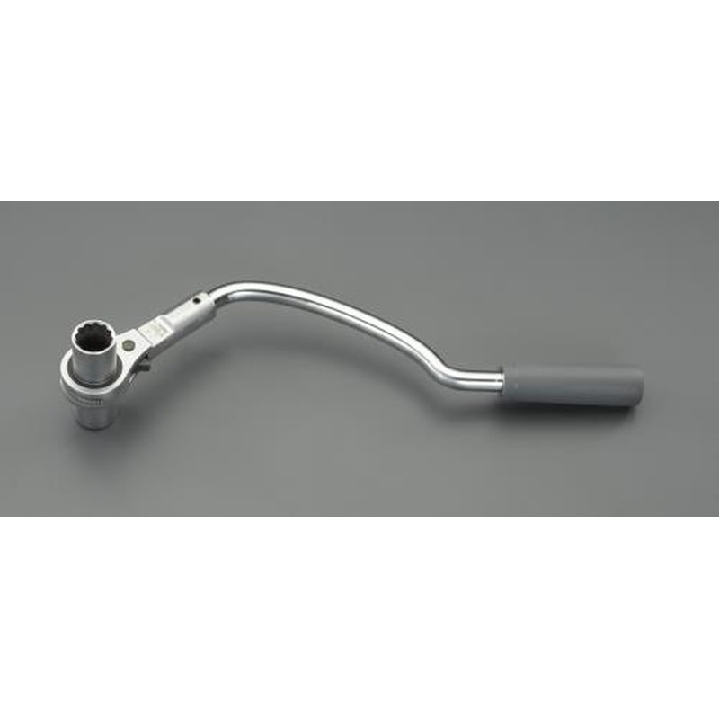 エスコ EA546Z-24 24mm/440mm弓形ラチェットレンチ 1個（ご注文単位1個）【直送品】