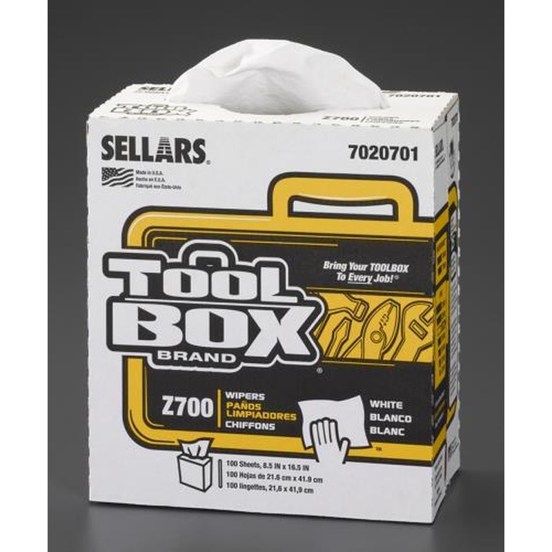 エスコ EA929AC-39 216x420mm工業用ワイパー(特厚/100枚) 1個（ご注文単位1個）【直送品】