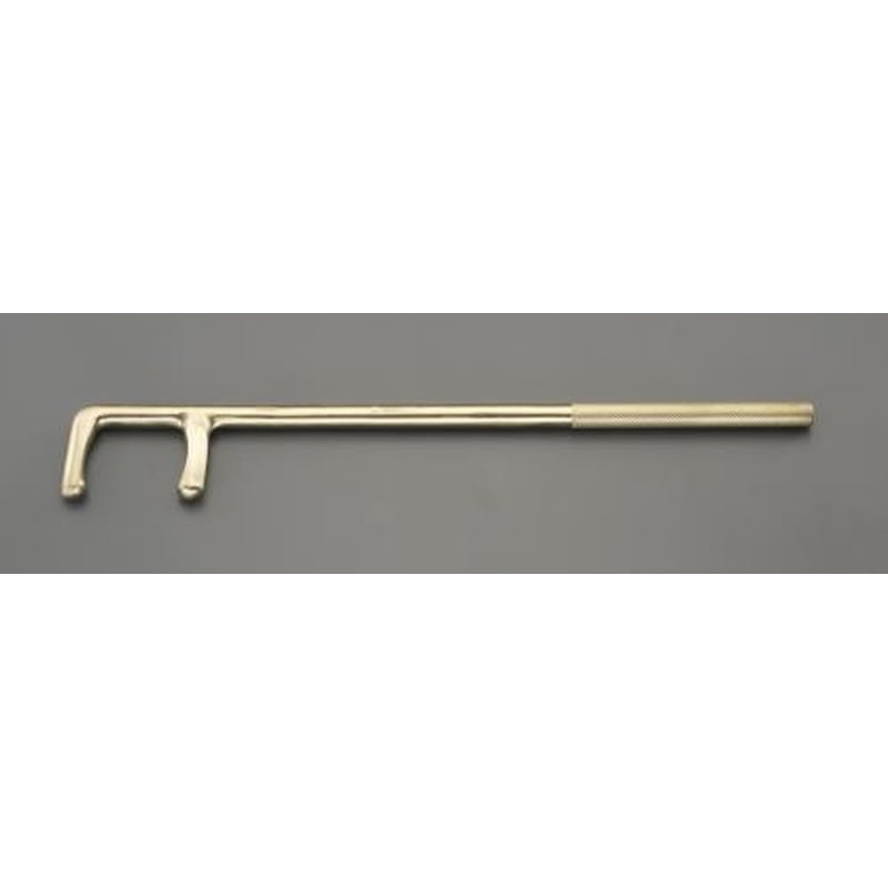 エスコ EA643CA-50 400mmバルブホイールフック(ノンスパーキング) 1個（ご注文単位1個）【直送品】