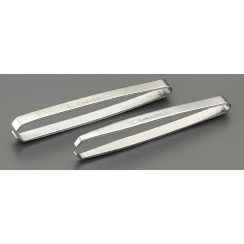 エスコ EA916HC-38 73mm毛抜き(先太・先細)(2本) 1個（ご注文単位1個）【直送品】