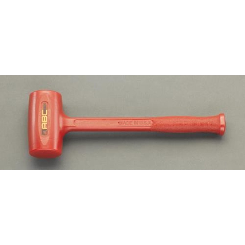 エスコ EA575EY-2 1280g/57mm無反動ハンマー(ポリウレタン) 1個(ご注文単位1個)【直送品】