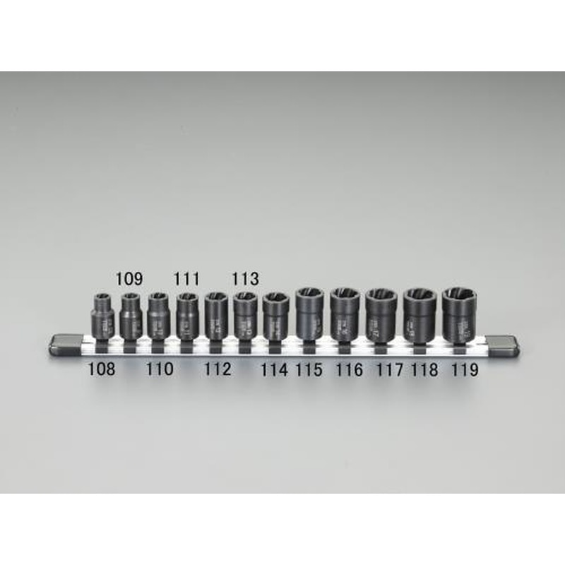 エスコ EA618JM-113 3/8”DRx13mmトルネードソケット 1個（ご注文単位1個）【直送品】