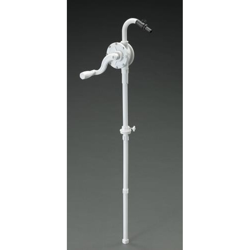 エスコ EA990XL-4 ドラム缶用薬品ポンプ(手廻し式) 1個（ご注文単位1個）【直送品】