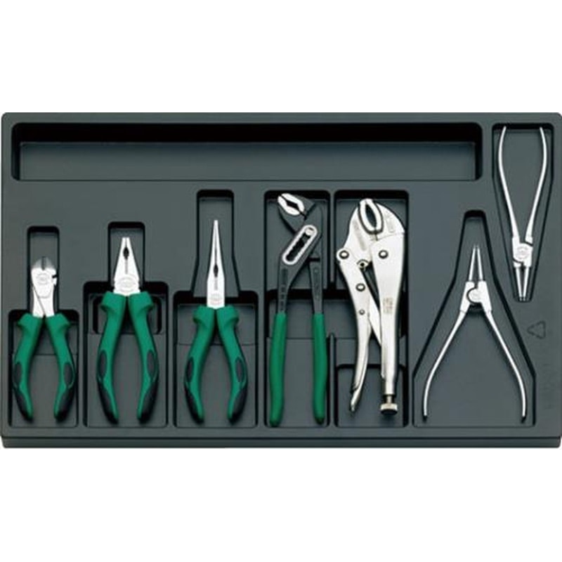 エスコ EA612TM-2 7本組プライヤーセット 1個（ご注文単位1個）【直送品】