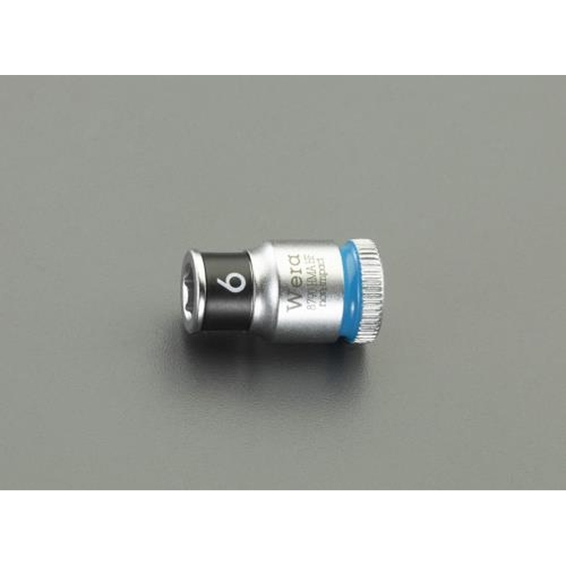 エスコ EA617AJ-12 1/4”DRx12mmソケット(ホールド機能付) 1個（ご注文単位1個）【直送品】