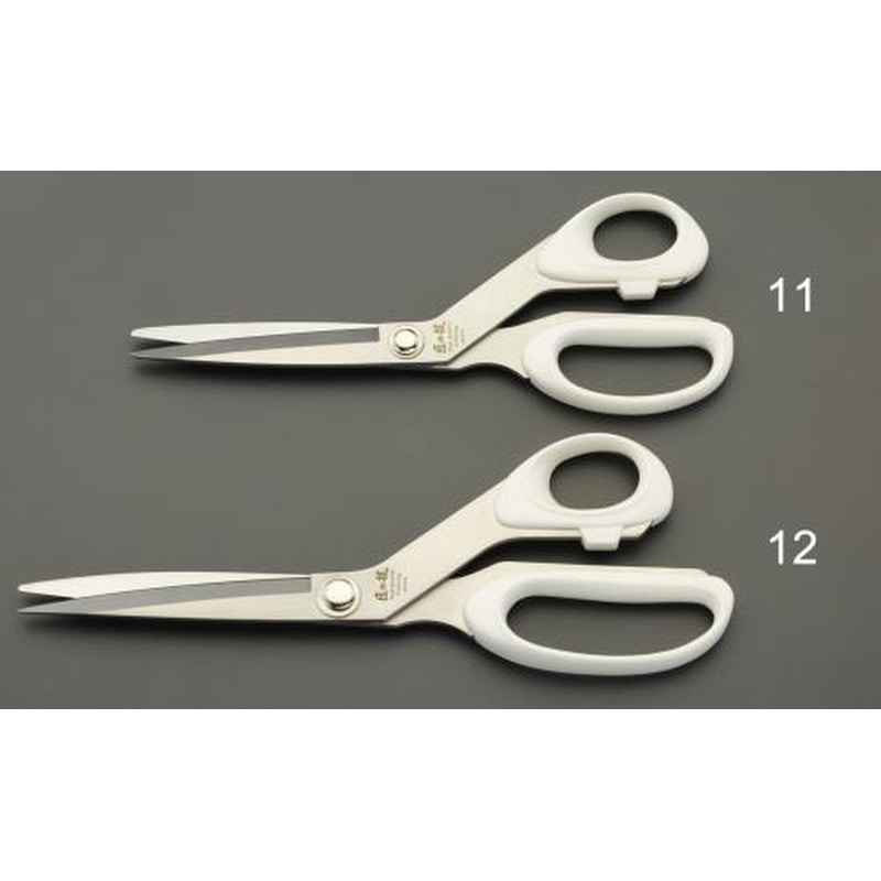 エスコ EA540AL-11 210mm裁ちばさみ(ステンレス製) 1個（ご注文単位1個）【直送品】