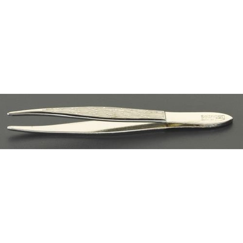 エスコ EA595GK-3 80mmピンセット 1個（ご注文単位1個）【直送品】