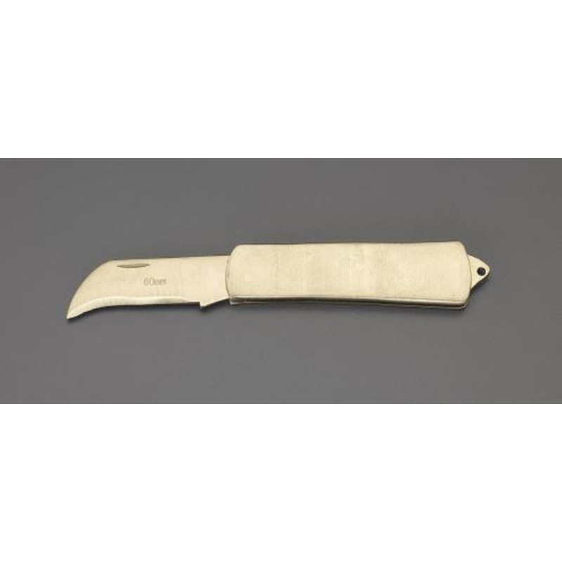 エスコ EA643DD-5 60x195mm電工ナイフ(ノンスパーキング) 1個(ご注文単位1個)【直送品】