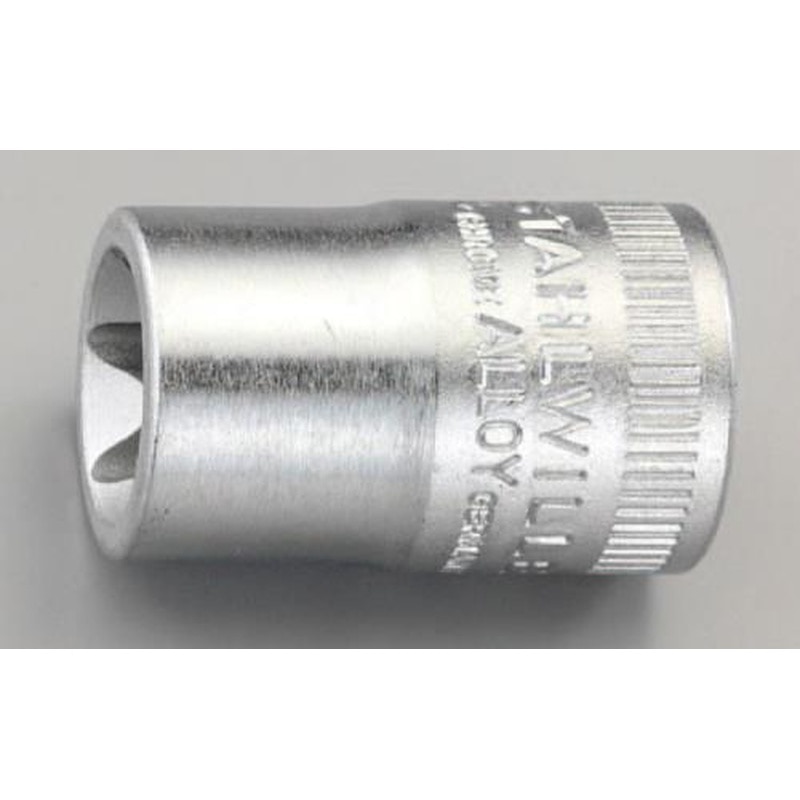 エスコ EA617ZG-10 1/2”DRxE10［Torx]ソケット 1個（ご注文単位1個）【直送品】