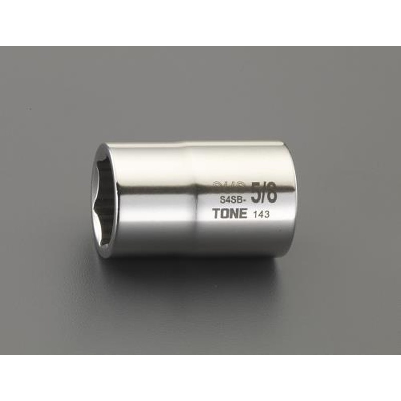 エスコ EA618SC-102 1/2”DRx7/16”ソケット(ステンレス製) 1個（ご注文単位1個）【直送品】