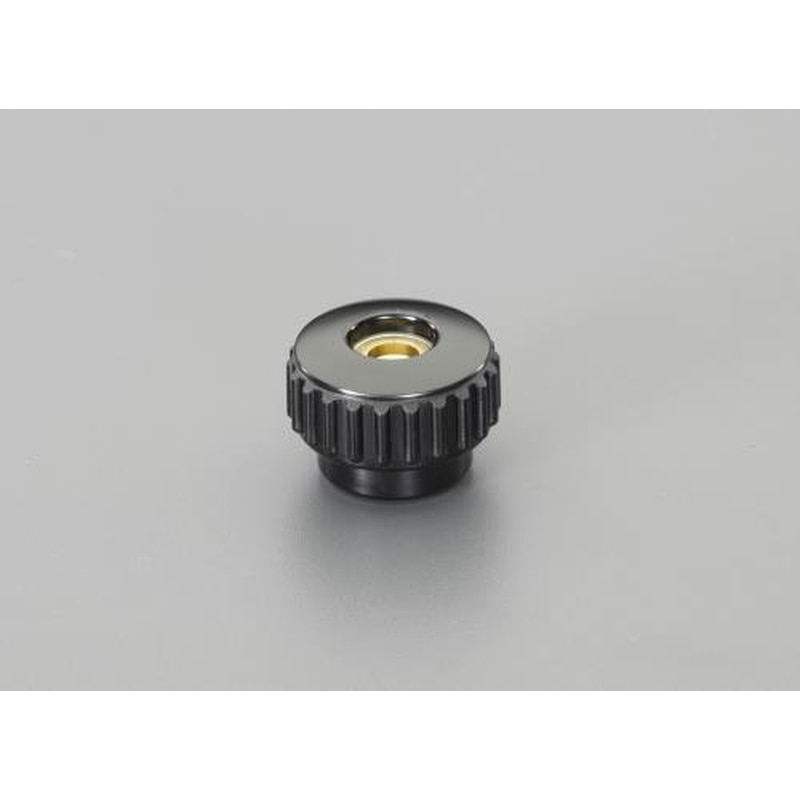 エスコ EA948AE-26 M8雌ねじノブ(貫通) 1個（ご注文単位1個）【直送品】