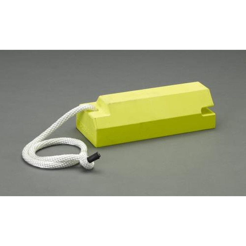 エスコ EA984SC-3 356x152x102mmホイールチョーク(ウレタン製) 1個（ご注文単位1個）【直送品】