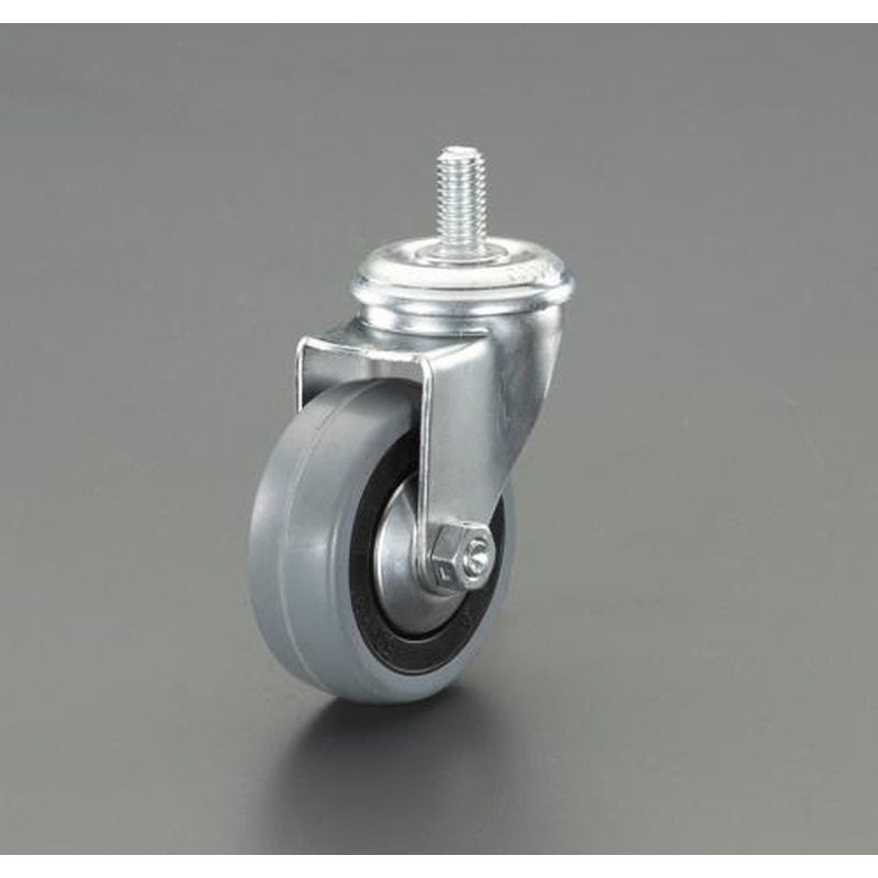 エスコ EA986FB-1 50mm/M8キャスター(自在金具/ねじ式) 1個（ご注文単位1個）【直送品】