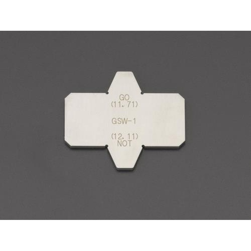 エスコ EA719K-60 21-99ガスケット溝幅測定限界ゲージ 1個（ご注文単位1個）【直送品】