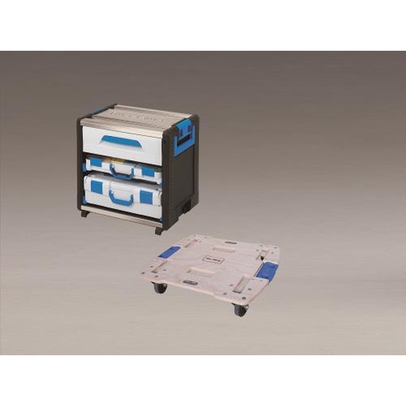 エスコ EA957AN-3 526x396x506mm車載用ツールワゴン(専用台車付) 1個（ご注文単位1個）【直送品】