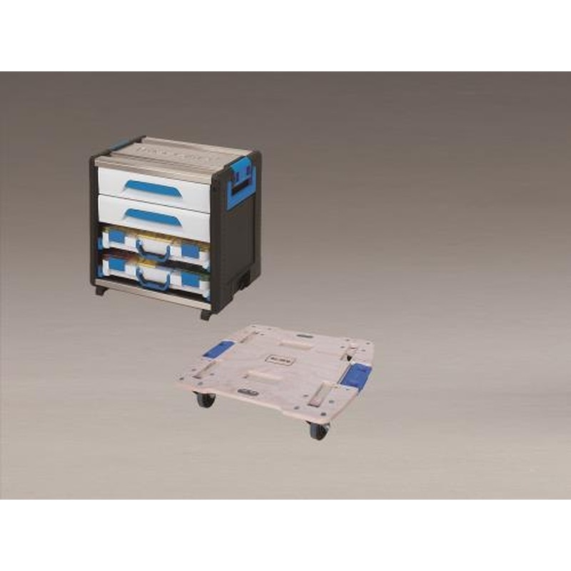 エスコ EA957AN-4 526x396x506mm車載用ツールワゴン(専用台車付) 1個（ご注文単位1個）【直送品】