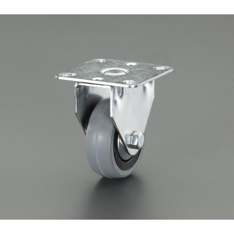 エスコ EA986FA-1 50mmキャスター(固定金具) 1個（ご注文単位1個）【直送品】