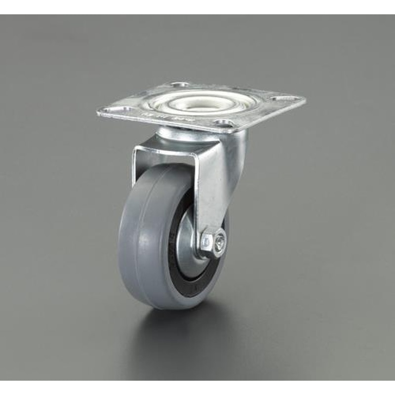 エスコ EA986FA-7 60mmキャスター(自在金具) 1個（ご注文単位1個）【直送品】