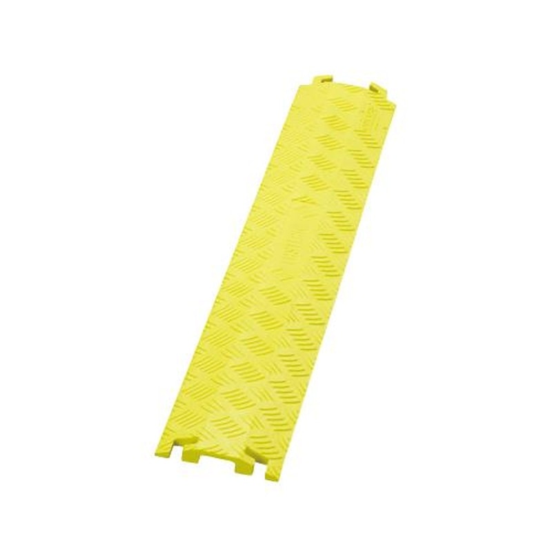 エスコ EA983PF-22 914x133x19mmケーブルプロテクター(1溝/黄) 1個(ご注文単位1個)【直送品】
