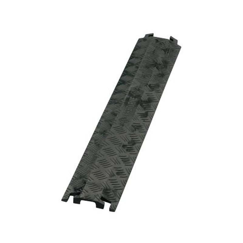 エスコ EA983PF-21 914x133x19mmケーブルプロテクター(1溝/黒) 1個(ご注文単位1個)【直送品】
