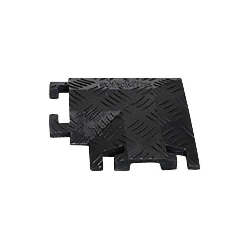 エスコ EA983PF-31 90°左曲りアダプター(EA983PF-21、-22用/黒) 1個(ご注文単位1個)【直送品】