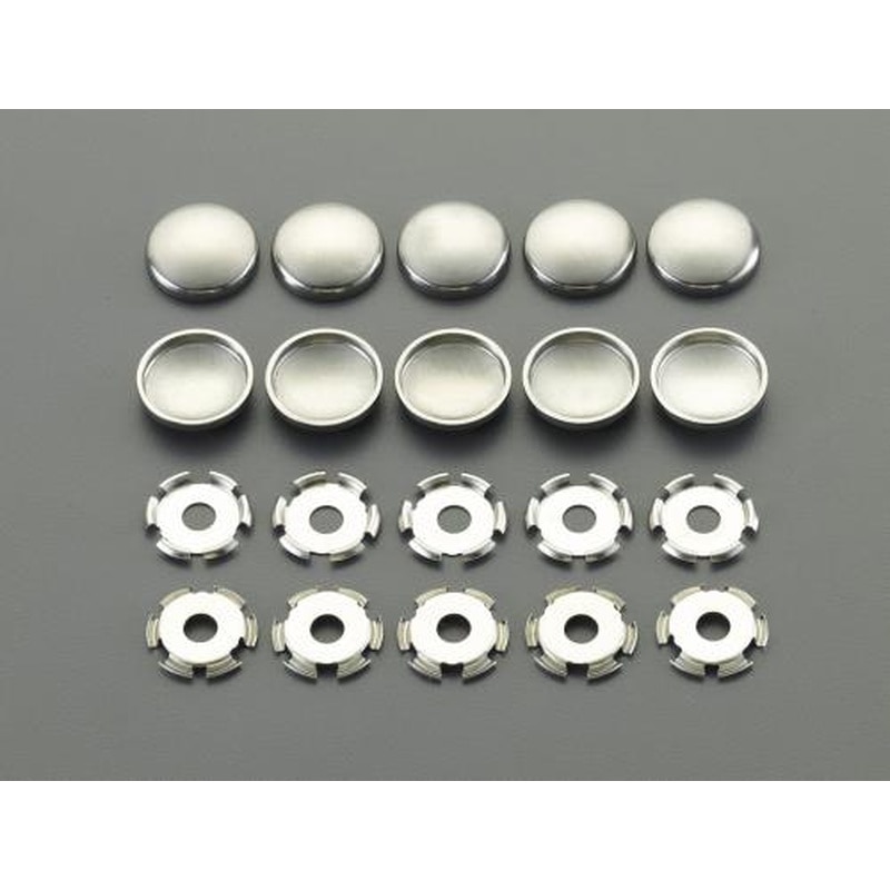 エスコ EA949AZ-1 いたずら防止用ねじキャップ(10セット入) 1個(ご注文単位1個)【直送品】