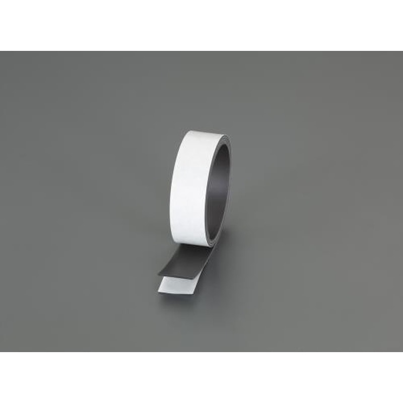 エスコ EA781BW-202 25x1.5mm/10m粘着付マグネットシート 1個（ご注文単位1個）【直送品】