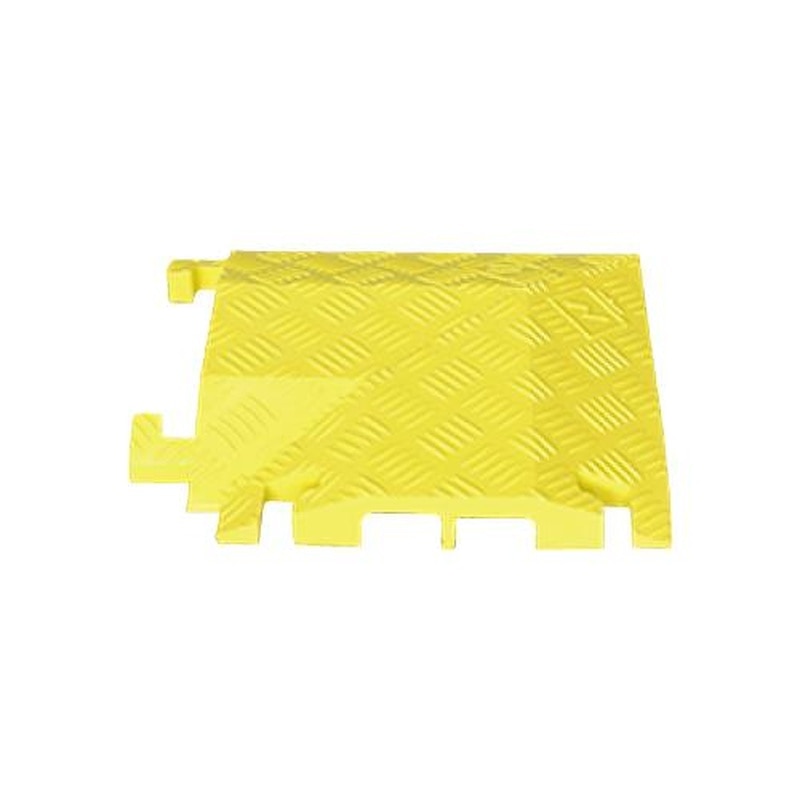 エスコ EA983PF-12 90°左曲りアダプター(EA983PF-1、-2用/黄) 1個(ご注文単位1個)【直送品】