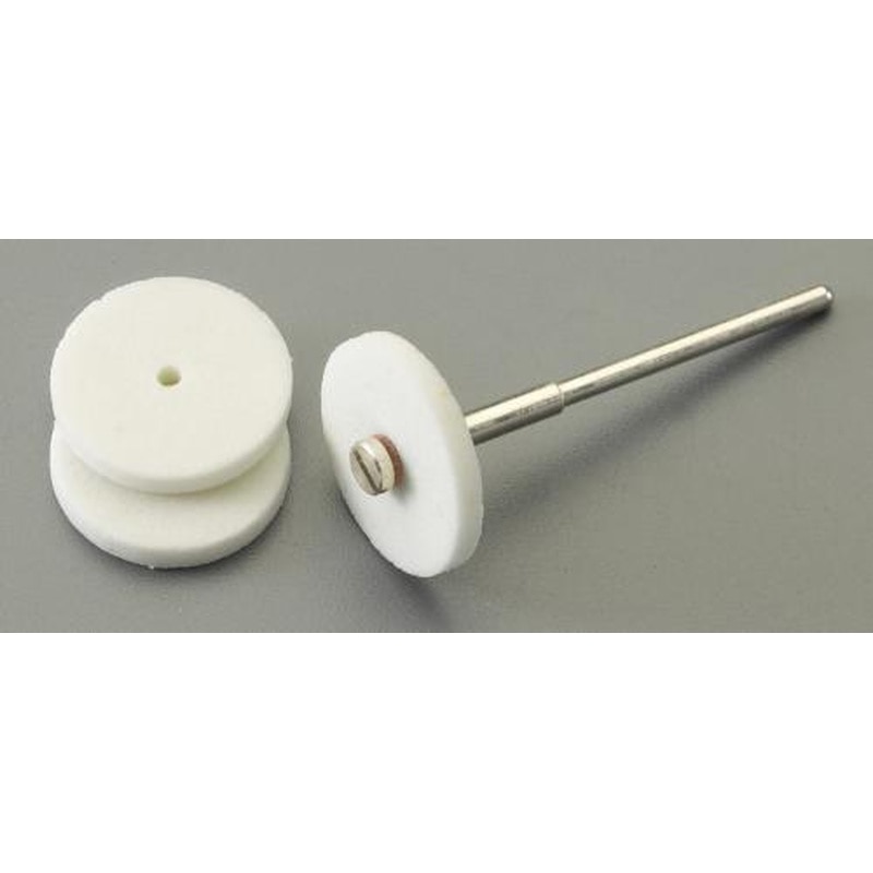 エスコ EA819WM-21 3枚組軸付き砥石(2.35mm軸) 1個（ご注文単位1個）【直送品】