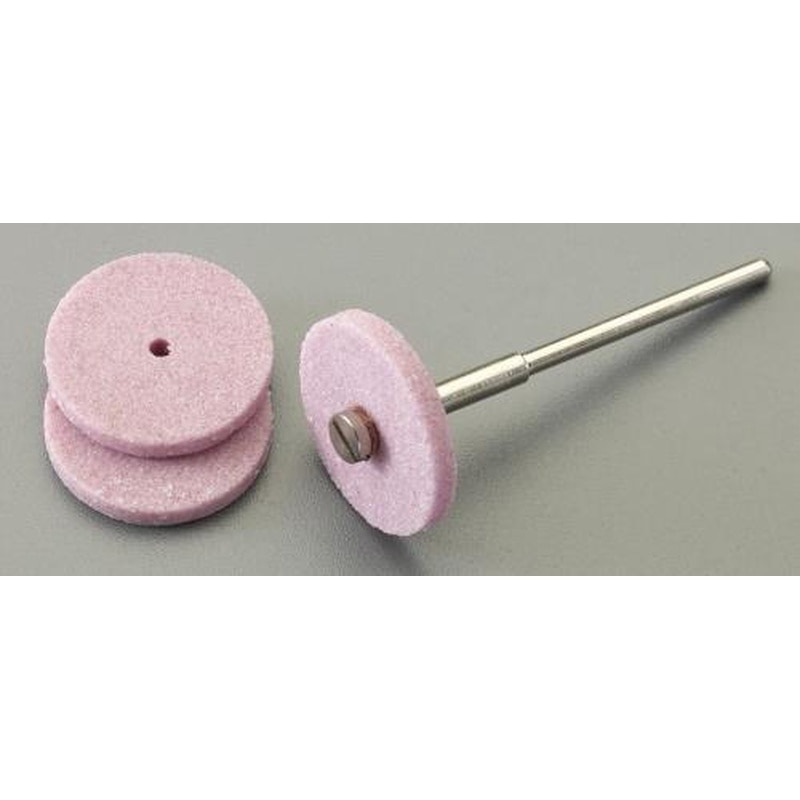 エスコ EA819WM-22 3枚組軸付き砥石(2.35mm軸) 1個（ご注文単位1個）【直送品】