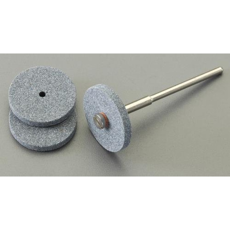 エスコ EA819WM-23 3枚組軸付き砥石(2.35mm軸) 1個（ご注文単位1個）【直送品】