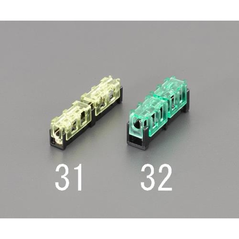エスコ EA538PF-32 0.5-0.75m㎡圧接形中継コネクター(10個) 1個（ご注文単位1個）【直送品】