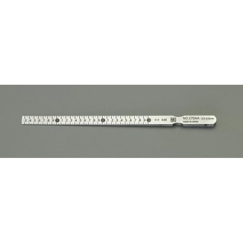 エスコ EA725SG-51 0.3-6mmテーパーゲージ 1個（ご注文単位1個）【直送品】