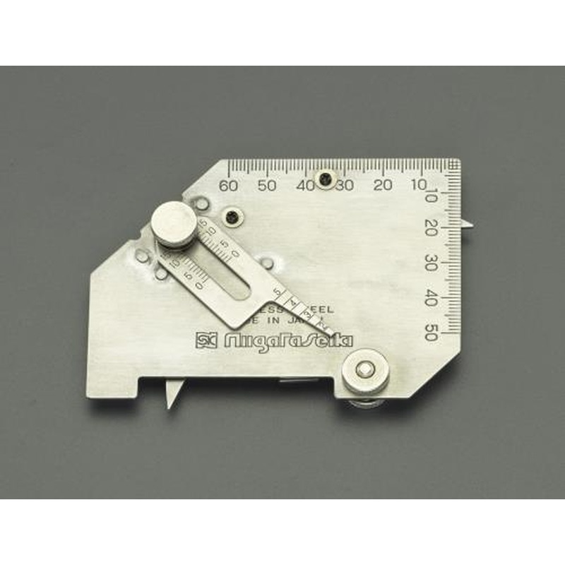 エスコ EA719K-30 溶接ゲージ(ステンレス製) 1個（ご注文単位1個）【直送品】