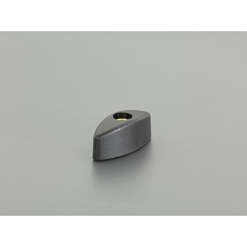 エスコ EA948AC-13 M8雌ねじノブ(貫通タイプ) 1個（ご注文単位1個）【直送品】