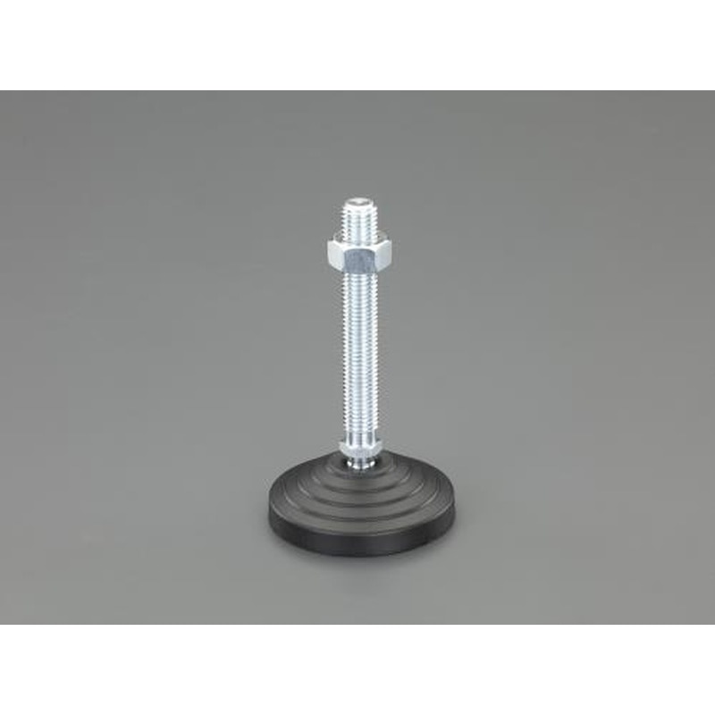 エスコ EA949HA-413 φ80mm/M20x98mmアジャスターベース(首振り) 1個（ご注文単位1個）【直送品】