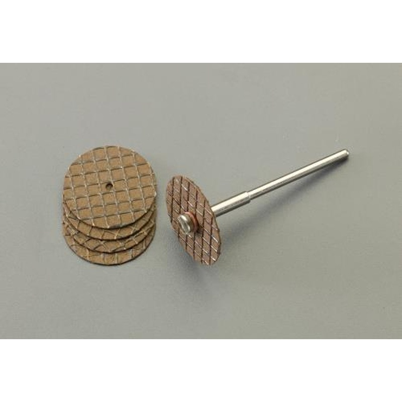 エスコ EA819WM-57 5枚組軸付き砥石(2.35mm軸) 1個（ご注文単位1個）【直送品】