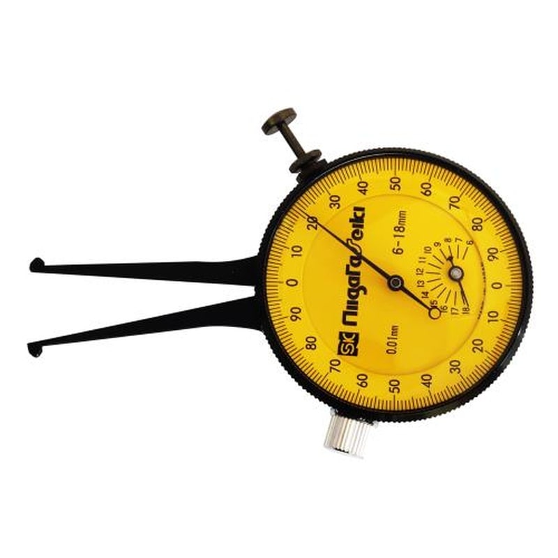 エスコ EA725AC-51 6-18mmダイヤルキャリパゲージ(内測用) 1個(ご注文単位1個)【直送品】