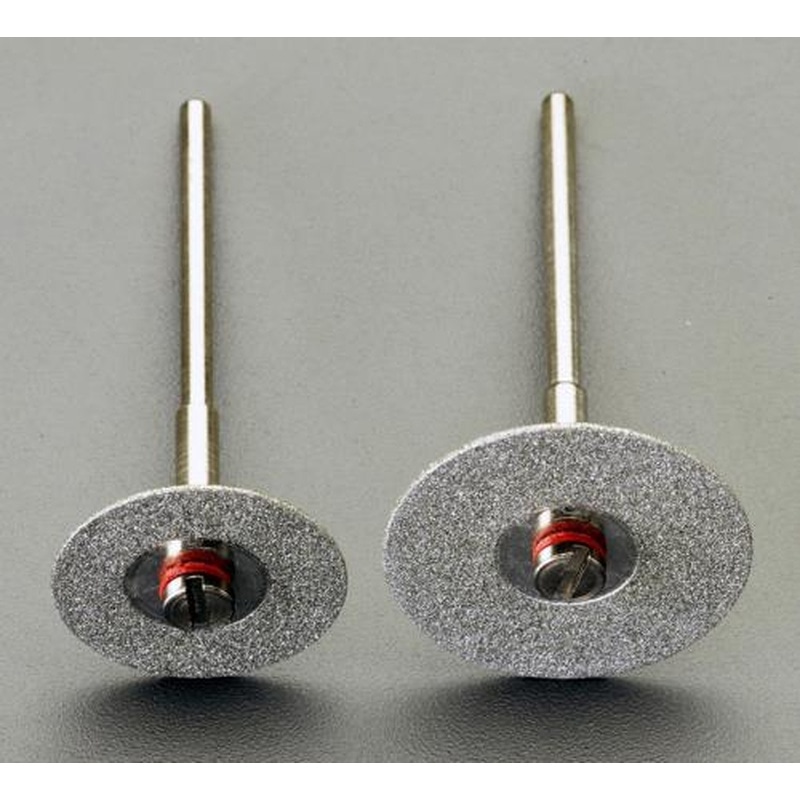 エスコ EA819WM-4 2本組ダイヤモンドカッター(2.35mm軸) 1個（ご注文単位1個）【直送品】