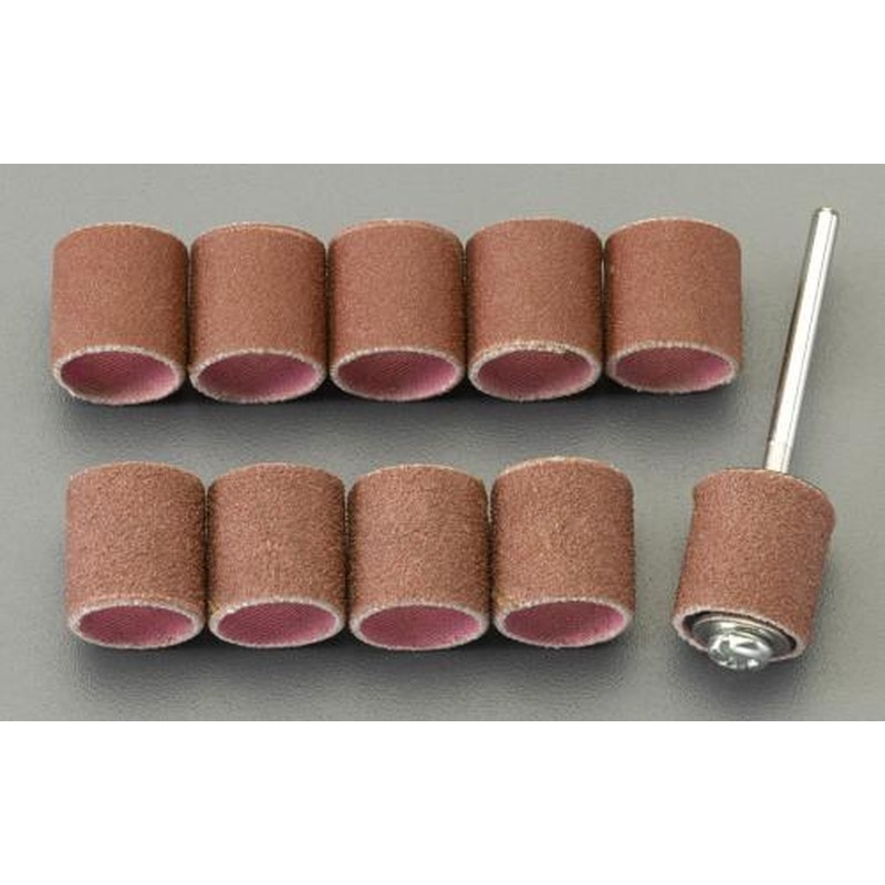 エスコ EA819WM-61 #120・240軸付研磨リング(2.35mm軸) 1個（ご注文単位1個）【直送品】