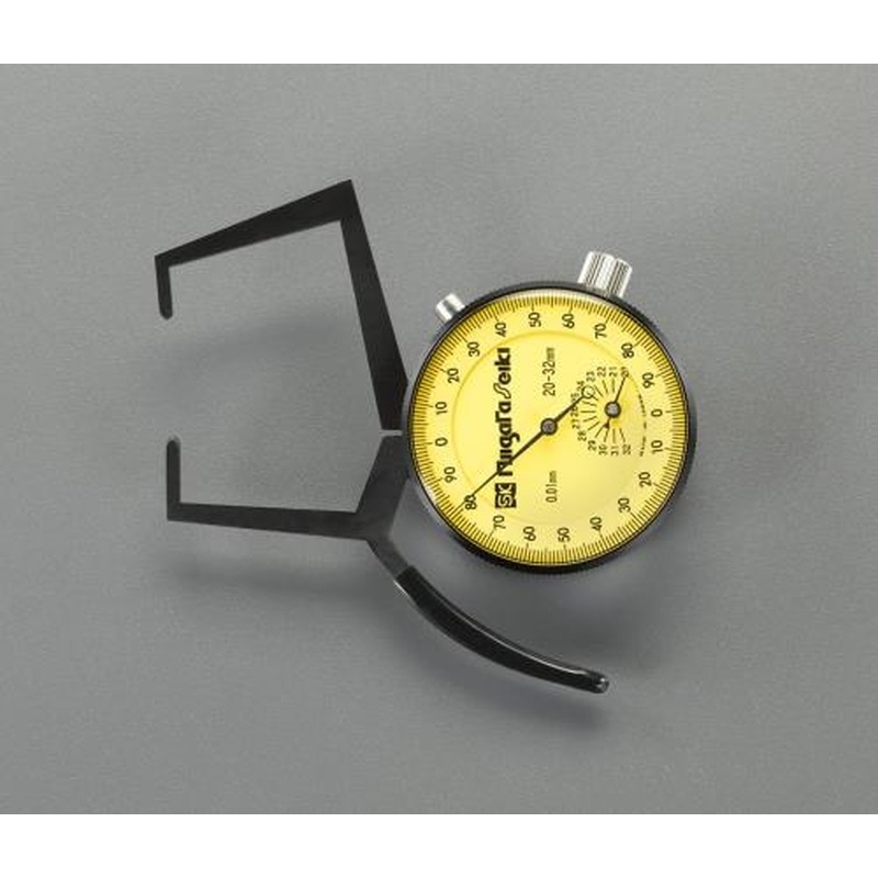 エスコ EA725AC-32 20-32mmダイヤルキャリパゲージ(外測用) 1個(ご注文単位1個)【直送品】