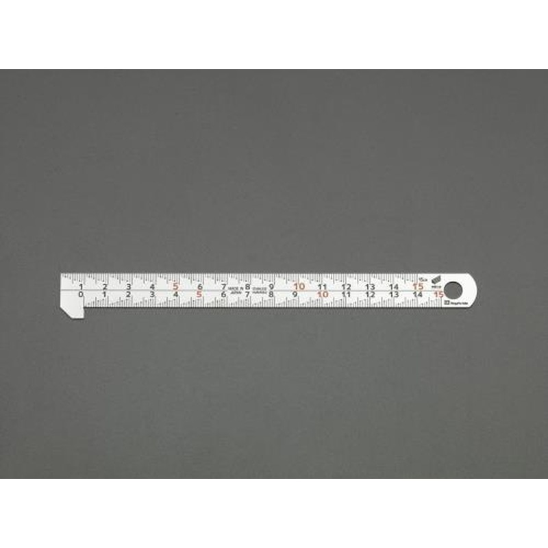 エスコ EA948JC-1 175mmハイブリッドスケール(フック付) 1個（ご注文単位1個）【直送品】