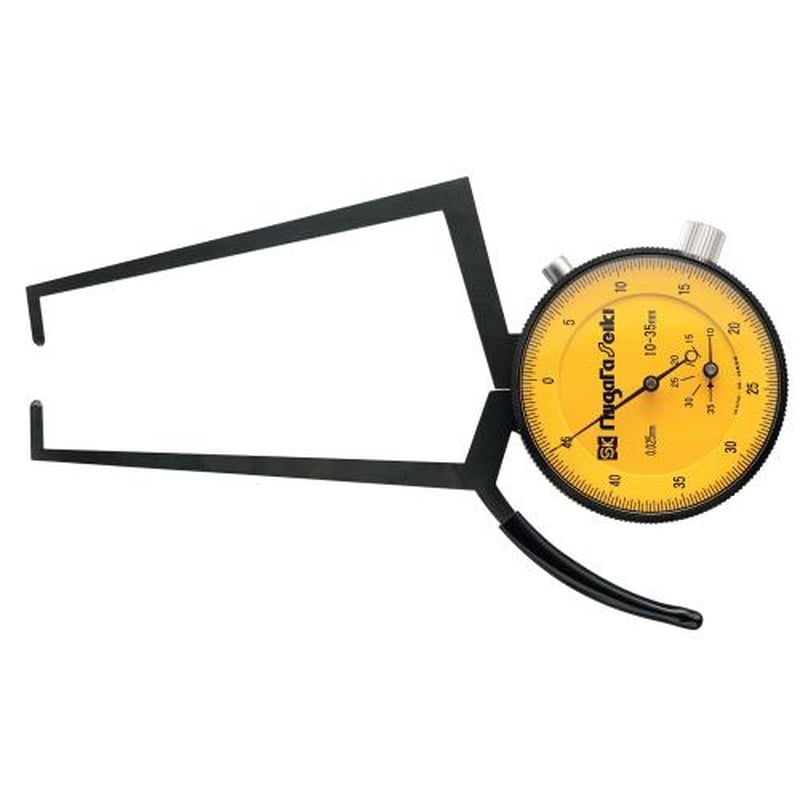 エスコ EA725AC-34 10-35mmダイヤルキャリパゲージ(外測用) 1個(ご注文単位1個)【直送品】