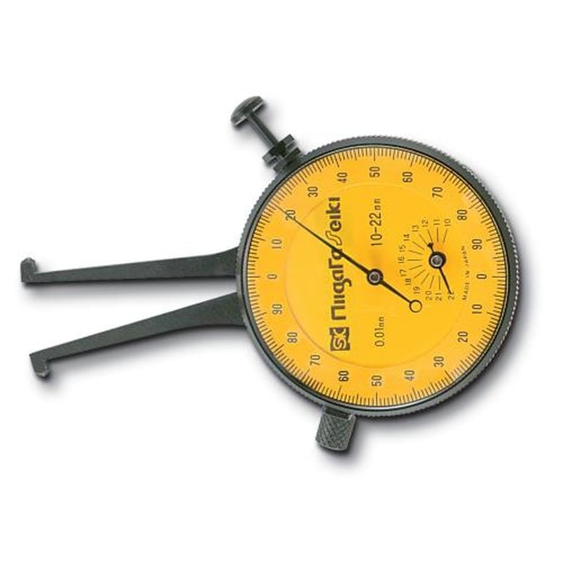 エスコ EA725AC-52 10-22mmダイヤルキャリパゲージ(内測用) 1個(ご注文単位1個)【直送品】