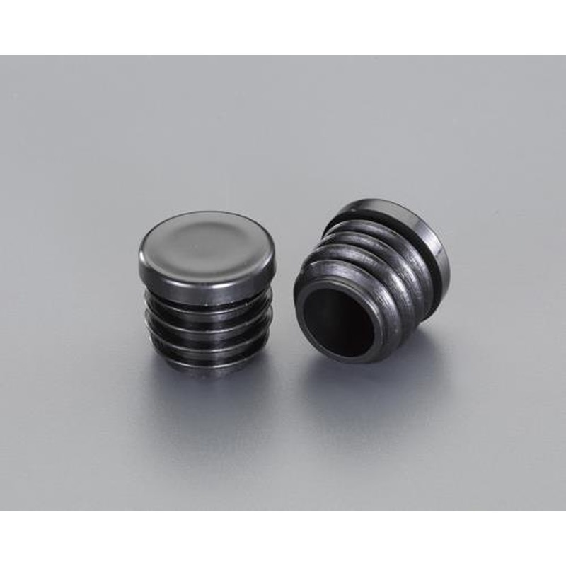 エスコ EA983FP-31 φ16mm丸型保護キャップ(クロ/4個) 1個（ご注文単位1個）【直送品】