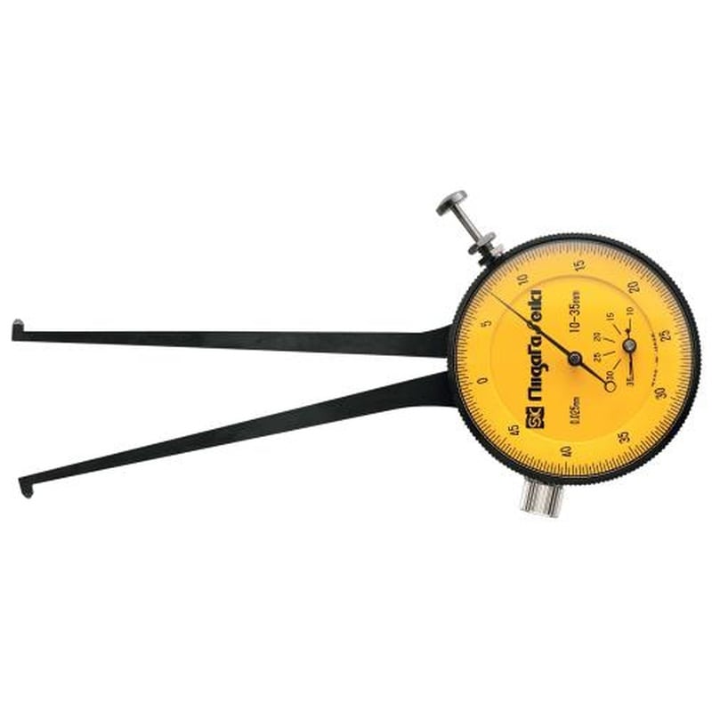 エスコ EA725AC-57 10-35mmダイヤルキャリパゲージ(内測用) 1個(ご注文単位1個)【直送品】