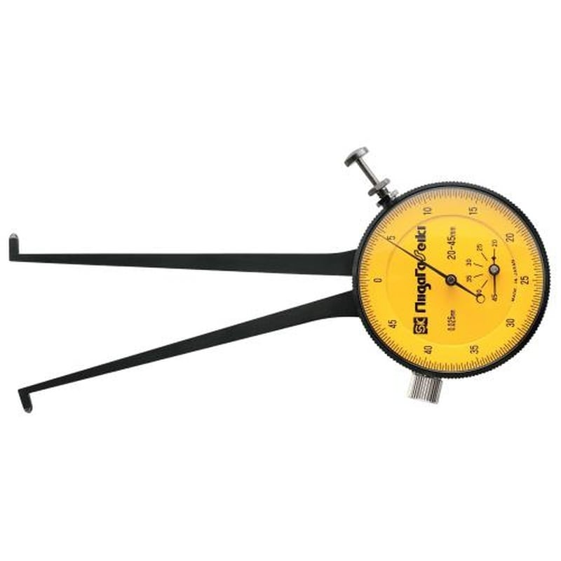 エスコ EA725AC-58 20-45mmダイヤルキャリパゲージ(内測用) 1個(ご注文単位1個)【直送品】