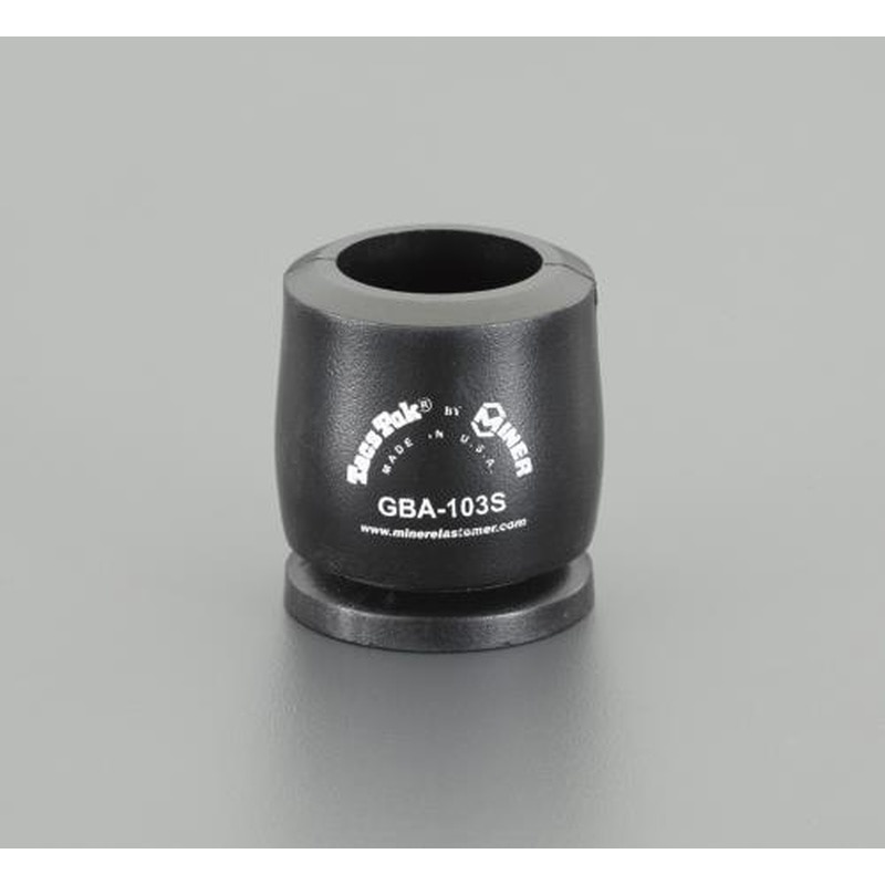 エスコ EA949RM-113 20x20.7mm/M6TPEダンパー(アキシアル) 1個（ご注文単位1個）【直送品】